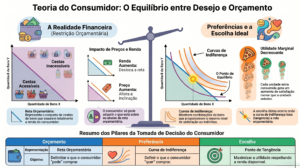 Mapa mental sobre a teoria do consumidor