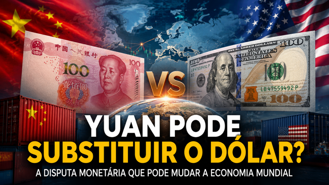 Yuan pode substituir o dólar? Entenda a disputa monetária que pode mudar a economia mundial